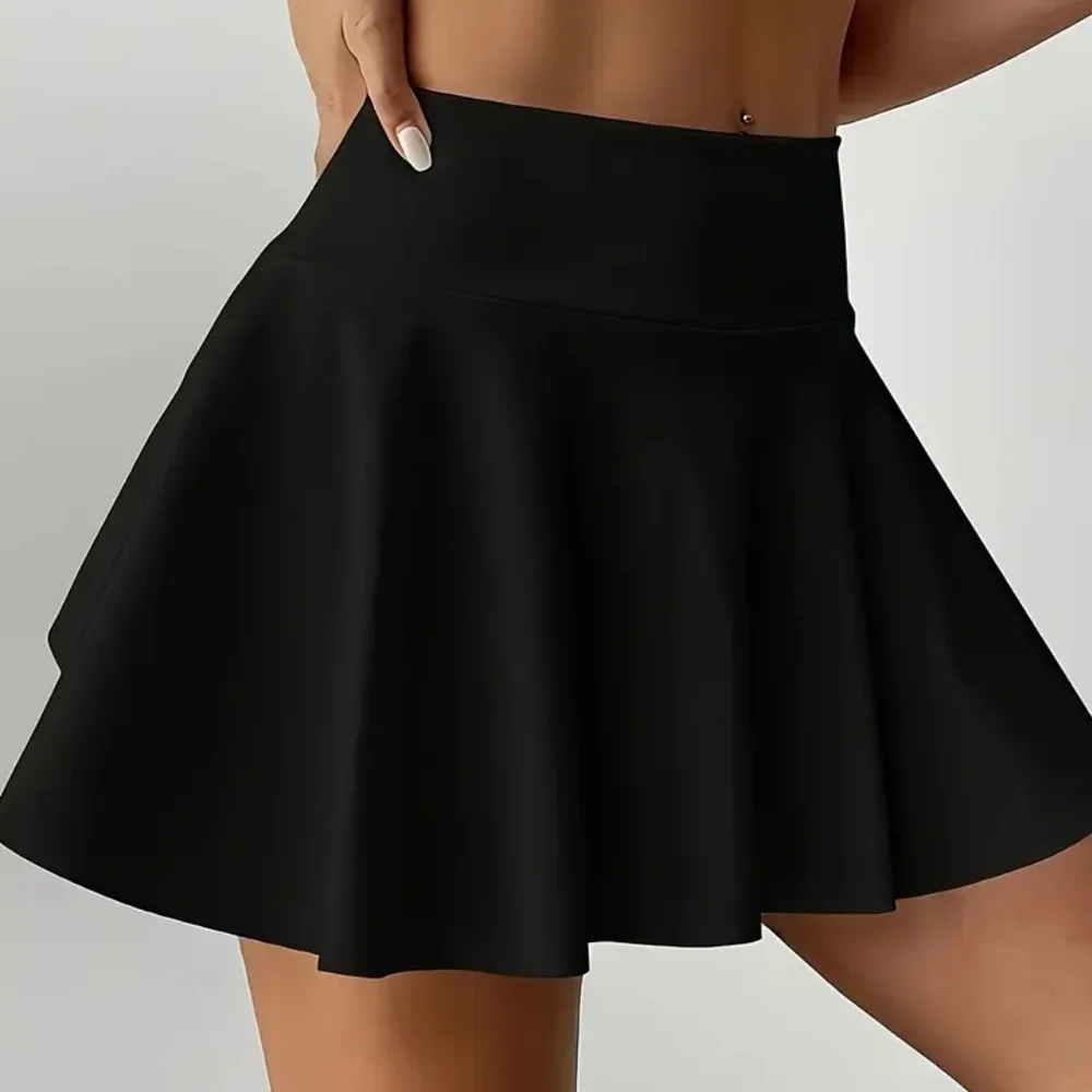 NEW! Black Athletic Tennis / Pickleball Skirt with Pocket - Picture 2 of 5